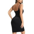 thumbnail image 2 of Women's Strapless Shapewear under Dresses V Neck Nylon Spandex Lightweight Elastic Breathable for Daily Wear Holiday Party, 2 of 4