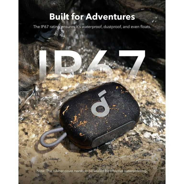 Soundcore Select 4 Go Bluetooth Shower Speaker, Waterproof Mini