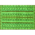 thumbnail image 1 of Ahgly Company Indoor Rectangle Abstract Green Modern Area Rugs, 3' x 5', 1 of 4