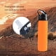 thumbnail image 2 of Botella de Agua Plegable de Silicona de 600 Ml, Color Naranja, de Agua para Ciclismo, Botella de Agua de Silicona Irrompible Portátil, 2 of 5