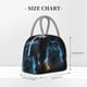 thumbnail image 2 of Fotbe Cool Blue Light Wolf Bolsa de Almuerzo con Estampado, Lonchera Aislada, Contenedor de Comida Reutilizable Tipo Cooler a Prueba de Fugas, 2 of 6