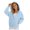 Light Blue, variant on felwors Girls Zip Up Hoodie Kids Fashion Oversized Sweatshirt Jacket with Pockets Lightweight Preppy Sweatshirts (Light Blue,8-9 Years)