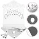 thumbnail image 1 of unbranded 1Jgo Accesorio Mandolin Tailpiece De Metal Con Simple Para, 1 of 8