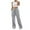 Gray, variant on Posijego Track Pants for Women Drawstring High Waisted Casual Pants Women's Athletic Jogger Sweatpants