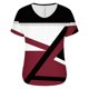 thumbnail image 5 of Blusas de Manga Corta Casuales para las Mujeres Imprimir V-Cuello Suéter Blusa de Poliéster Sudadera de Moda, Top de las Señoras para Invierno Primavera Uso Diario, 5 of 6