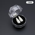 thumbnail image 2 of Halloween Pointed Teeth Party Props Realistic Vampire Fangs with Storage Case for Festival Accessory and Themed Event Decoration, 2 of 2
