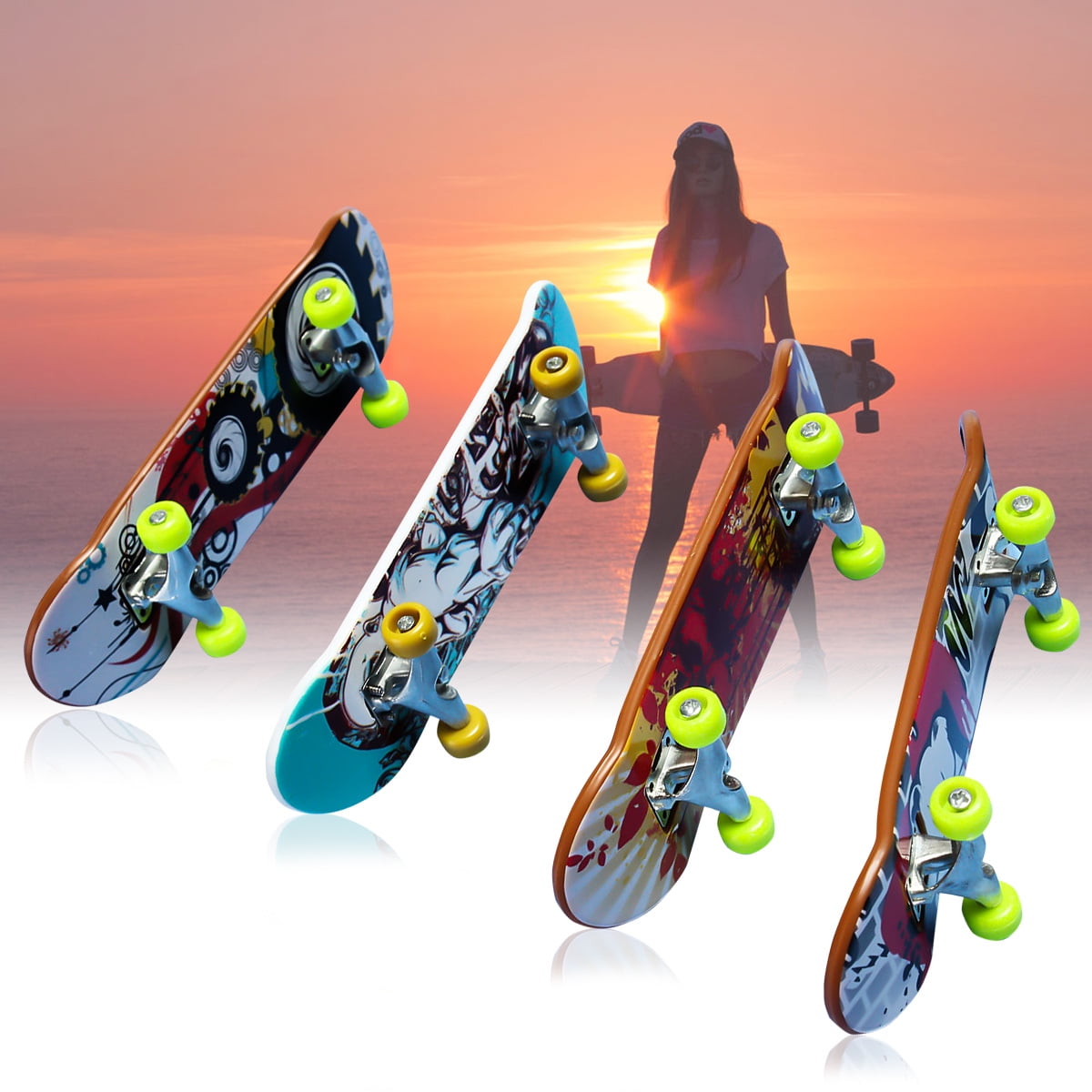2Pcs Finger Skateboard Truck Mini board For Boy Kids Children Christmas