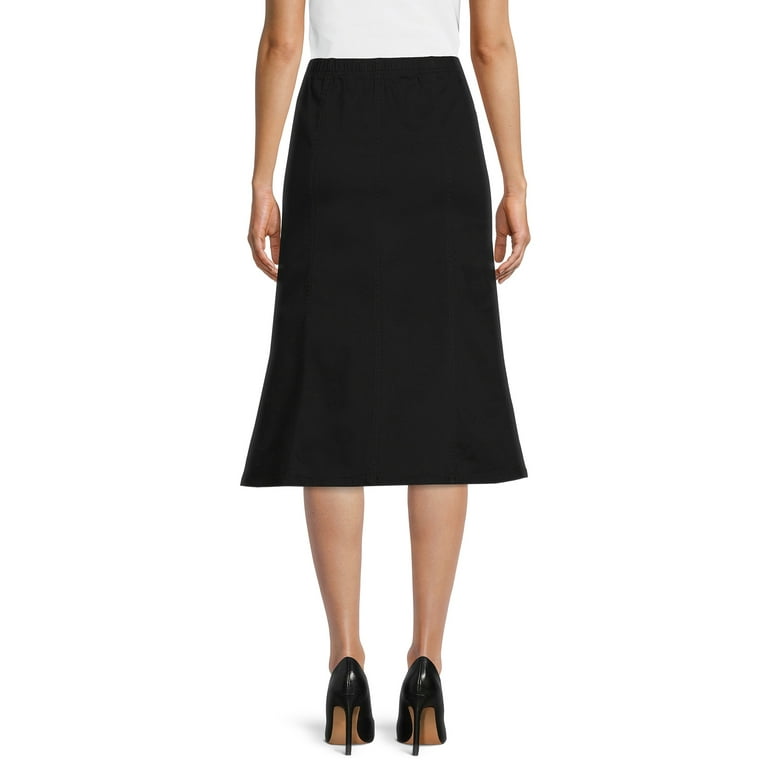 Black jean skirt xs cheap