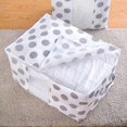 thumbnail image 4 of Non-woven quilt storage bag, large clothes bag, end bag, moisture-wicking quilt storage bag (large 60x43x36 cm star quilt), 4 of 5
