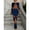 3, variant on Women Long Sleeve Bodycon Maxi Dress Printed Crew Neck Floor Length Casual Dress
