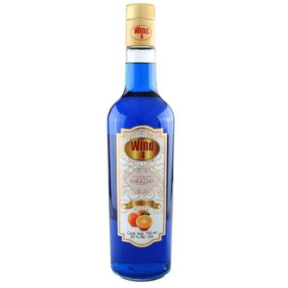 Licor Wind 4 Azul Curazao Naranja 750 ml Wind 4 Azul Curazao Naranja