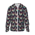 thumbnail image 2 of Lsque Bohemian Chicken UPF 50+ Lightweight Sun Protection Men's Women's Long Sleeve Shirt, Hoodie Performance -Medium, 2 of 9