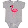thumbnail image 3 of Inktastic Pink Flamingo Boys or Girls Baby Bodysuit, 3 of 5