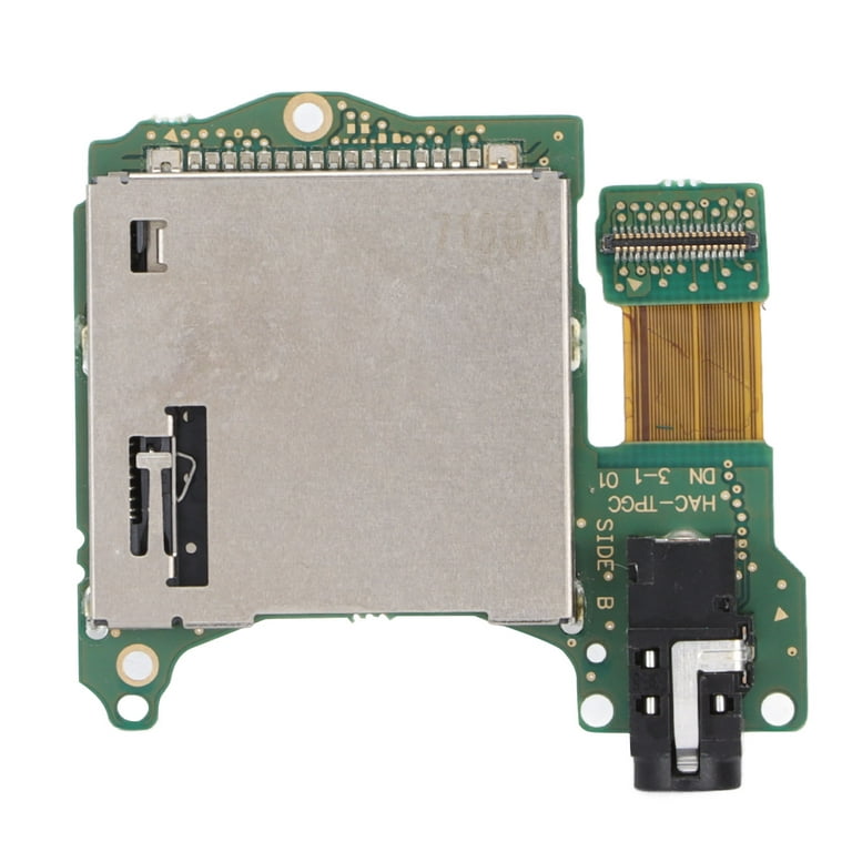 Game Cartridge Socket Board, Card Slot Module Replacement Plug and Play Easy  Use for Switch Lite 1st and 2nd Gen 
