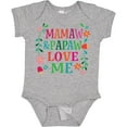 thumbnail image 3 of Inktastic Mamaw and Papaw Love Me Girls Baby Bodysuit, 3 of 5