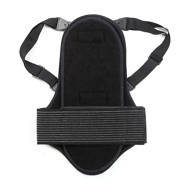 Protector trasero de motocicleta, almohadilla trasera de protección Eva gruesa desmontable, cojín para motociclismo, ciclismo de montaña, patinaje, esquí