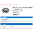 thumbnail image 2 of Rear Brake Rotor - Compatible with 2012 - 2020 Ford F-150 2013 2014 2015 2016 2017 2018 2019, 2 of 2