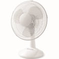 thumbnail image 1 of Ventilador Mainstays de mesa oscilante de 3 velocidades 12 " Pulgadas Modelo FT30-8MBW blanco Mainstays Mainstays FT30-8MBW, 1 of 4