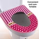 thumbnail image 4 of Dinheiro Almohadillas para Fundas para Asientos de Inodoro, Almohadillas para Fundas para Asientos de Inodoro de Tela Lavables, más cálidas y Suaves para el baño, 4 of 5