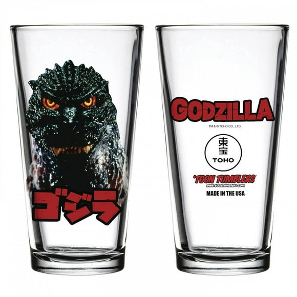 Godzilla Gros Plan Verre à Pinte