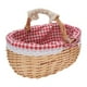 thumbnail image 1 of Canasta de Picnic, Cesta de Almacenamiento de Mimbre Con Revestimiento extra de Gran Capacidad, 1 of 7