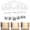 Natural White, variant on 3 Way A21 LED Light Bulbs LED Light Bulbs 50 100 150W Equivalent,E26 Medium Base 4000K Natural White and 500-1600-2200LM High Lumens LED Bulb for Desk Lamps, Floor Lamps, Table Lamps, Dimmable,6Pack