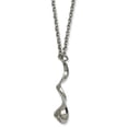 thumbnail image 1 of Collier Extensible en Acier Inoxydable avec Tourbillon Fantaisie de 2 Pouces 18 Pouces, 1 of 2