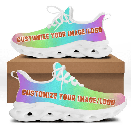 

Saint Lucia Flag Print Lace up Mesh Swing Sneakers Lightweight Casual Platform Shoes for Women Comfort Zapatos
