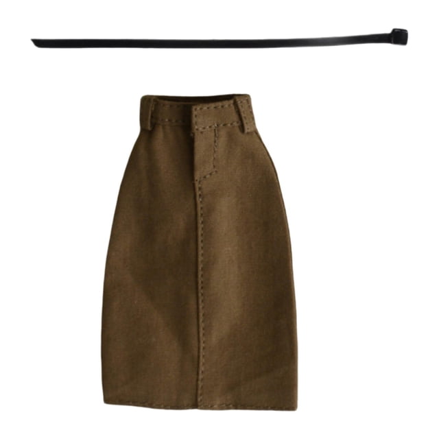Ropa para muñecas BJD 1/12. Crea conjuntos de ropa elegantes para tus muñecas BJD. Talla mediana. Caqui