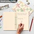 thumbnail image 4 of FORMRS 1-Subject Spiral Notebook 8" x 5" College Ruled 60 Refillable Sheet A5 Hard Cover, Light Pink Geometric, 4 of 7