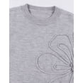 thumbnail image 4 of Fall Sweaters for Women Winter Floral Knit Sweater 3D Flower Oversized Pullover Sweaters Shermie, 4 of 8