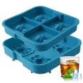 thumbnail image 1 of Molde de bandeja de cubitos de hielo de silicona Shark | Molde flexible de grado alimenticio para una fácil liberación | Novedad máquina de hielo con forma de tiburón | Silicona duradera sin BPA |, 1 of 4