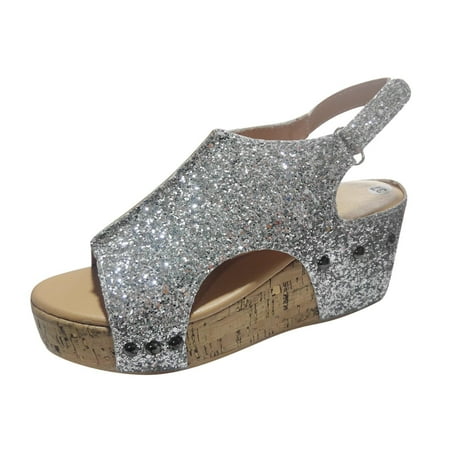 

Jsezml Womens Espadrille Platform Heeled Wedges Sandals Peep Toe Slingback Ankle Buckle Sandals Casual Summer Shoes