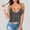 Dark Gray, variant on Going Out Tops For Women Sevevn Women's Summer Deep V Ruched Cami Top Spaghetti Strap Camisole Dark Gray M