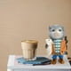 thumbnail image 3 of Accesorios creativos para esculturas de animales en miniatura de resina para oficina gato, 3 of 8