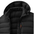 thumbnail image 4 of IROINNID Mens Hooded Quilted Puffer Vest Full Zip Lightweight Sleeveless Winter Jacket with Zippered Chest and Side Pockets Outdoor Casual Gilet for Daily Wear, 4 of 4