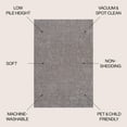 thumbnail image 2 of JONATHAN Y WASHABLE 8 x 10 Area Rug, Clayton Coastal Glam Shag - Gray, WSH400G-8, 2 of 8