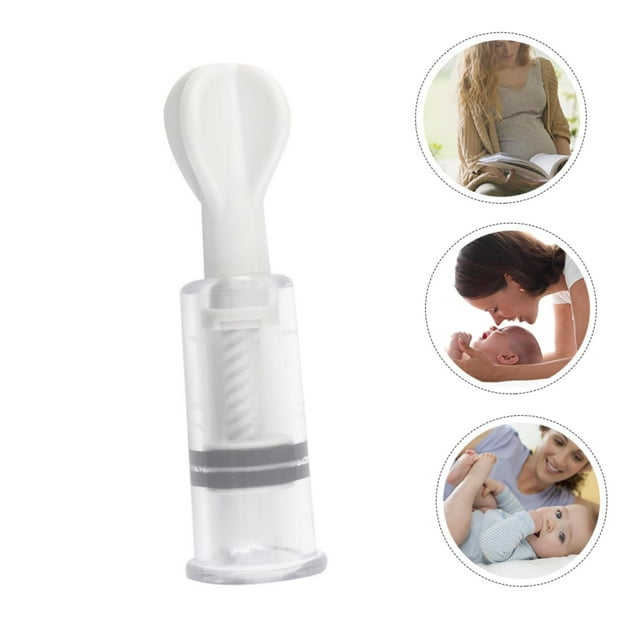 Ventosas para pezones, cuidado de la lactancia materna, retractor de pezones, para mujeres con pezones insertados y masaje eléctrico de pies para lactancia