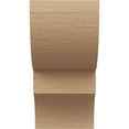 thumbnail image 2 of 11"W x 11"D x 22"H Wide Ridgewood Rough Cedar Woodgrain TimberThane Corbel, Primed Tan, 2 of 6