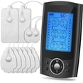 thumbnail image 4 of Estimulador muscular TENS EMS, 24 modos, para aliviar el dolor y fortalecer los músculos, masajeador de pulso electrónico recargable (no compatible con TENKER Square), 4 of 5