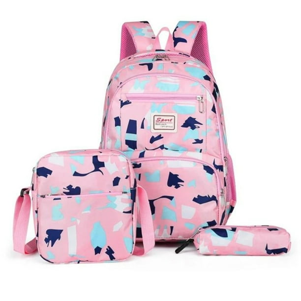 Mochila Escolar MIMA GIRL FASHION Set Pcs Rosa Mochila De Viaje