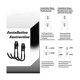 thumbnail image 3 of 2 Pack Garage Hooks Double Hooks Wall Hooks For Wall Mount Heavy Duty Storage Power Tools Ladder Ut, 3 of 5