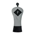 thumbnail image 3 of Golf Club Head Cover Regalos de portada del club de golf que se ajustan a la mayoría de los golf club de golf PU cuero impermeable guardia de techo de 26x12.5cm, 3 of 8