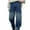 Blue, variant on Tiijoy Teen Boys Straight Fit Jeans Pull On Denim Pants Casual Trousers, Sizes 13-14