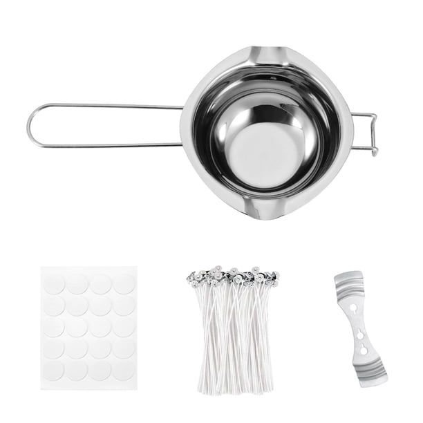 Kit Para Hacer Velas Herramientas Para Hacer Velas Olla Para Hacer Velas Mecha Para Vela Pegatinas Para Mecha De Vela Soporte Para Mecha De Vela Kearding HA021817-00