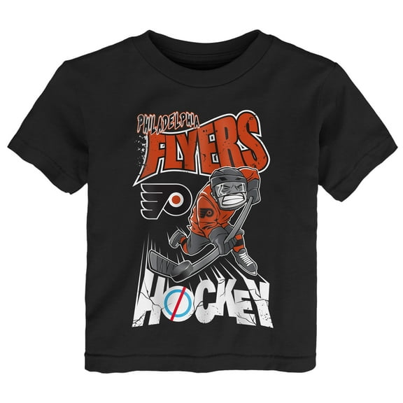 Toddler Outerstuff Black Philadelphia Flyers One Timer T-Shirt