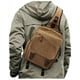 thumbnail image 1 of Bandolera WEPLAN Sling Bandolera de lona caqui, 1 of 9