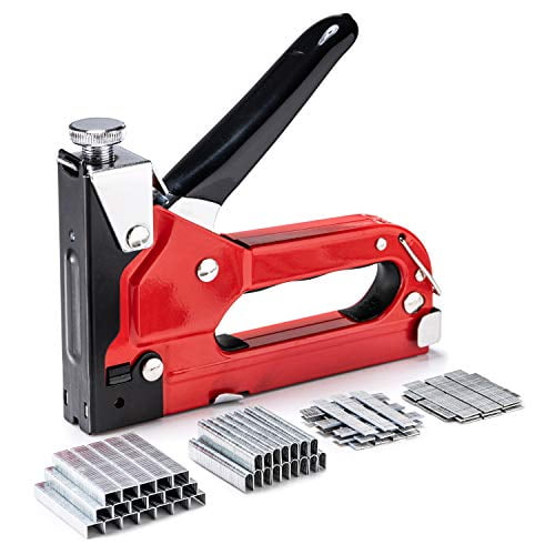 Upholstery Staple Gun Heavy Duty, PHITRIC 4 in 1 Stapler Gun with 6000