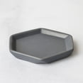 thumbnail image 3 of Evideco French Home Goods Diamond G Matte Diamond Elegant Neoclassical Stoneware Soap Dishes, 3 of 9