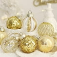 thumbnail image 5 of Txlixc Decoraciones de bolas de Navidad, 25 decoraciones de árboles de Navidad, anillos colgantes, decoraciones de Navidad para fiestas de vacaciones familiares Txlixc moda, 5 of 5